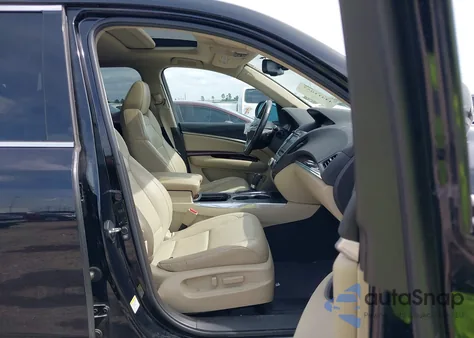 2014 Acura Mdx Technology Package z USA, uszkodzony, nr VIN 5FRYD4H44EB014089